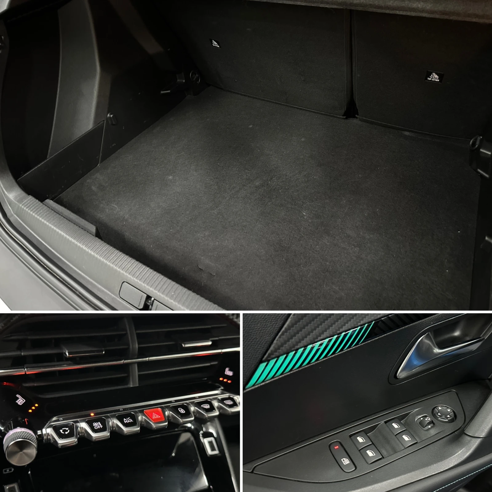Peugeot 2008 ALLURE* PureTech* ПОДГРЕВ* CARPLAY, снимка 17 - Автомобили и джипове - 56739829