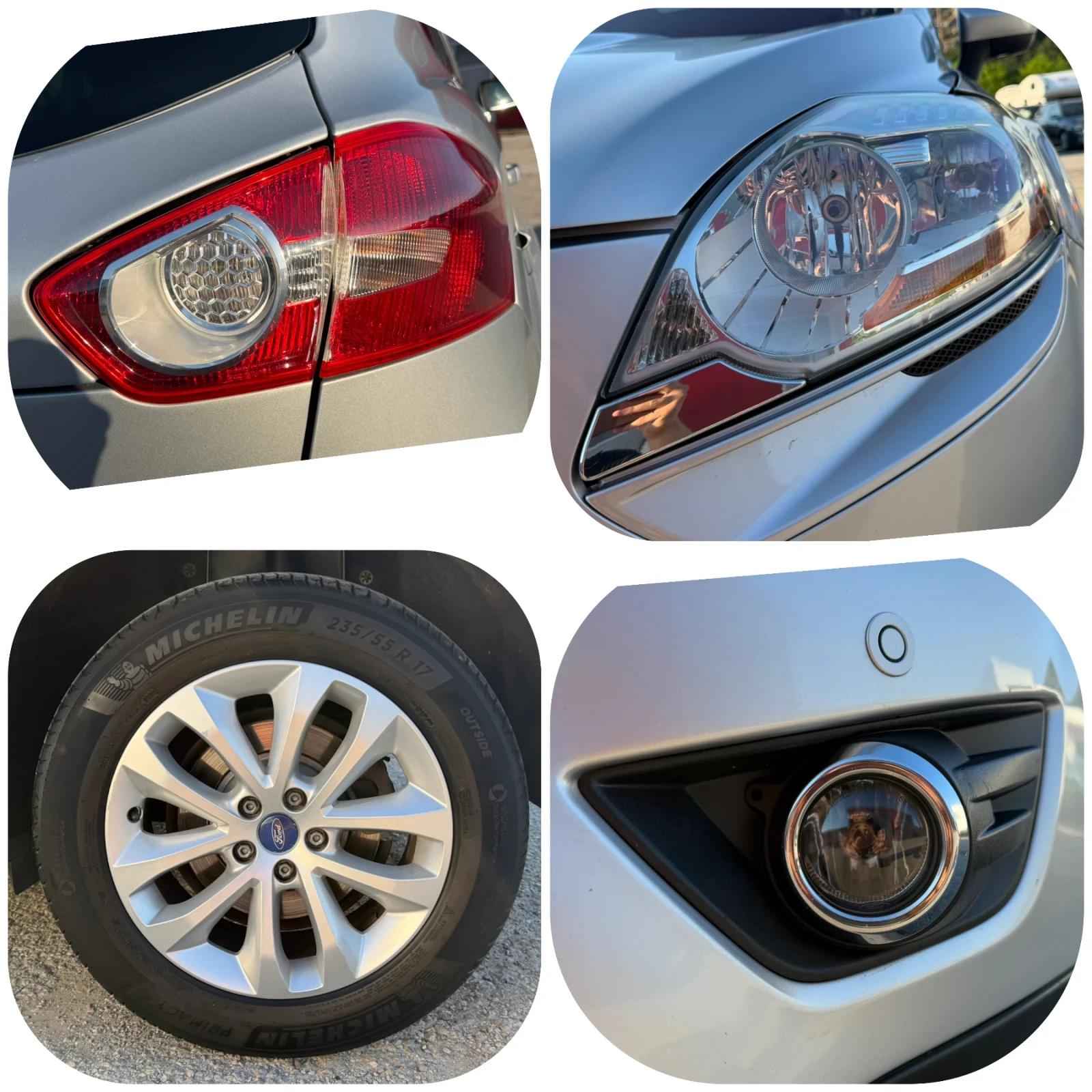 Ford Kuga 2.OTDCI 4x4/КОЖА/ЛЕТИ.ДЖ, снимка 16 - Автомобили и джипове - 55063644