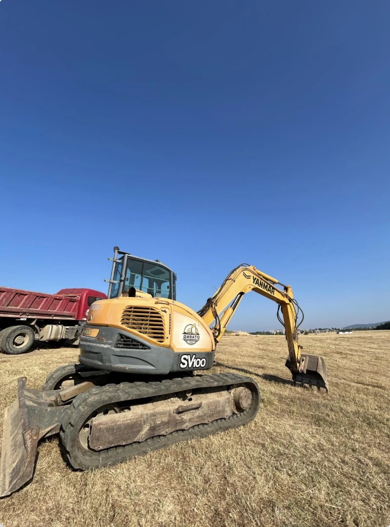 Багер Yanmar SV100, снимка 5 - Индустриална техника - 51957754