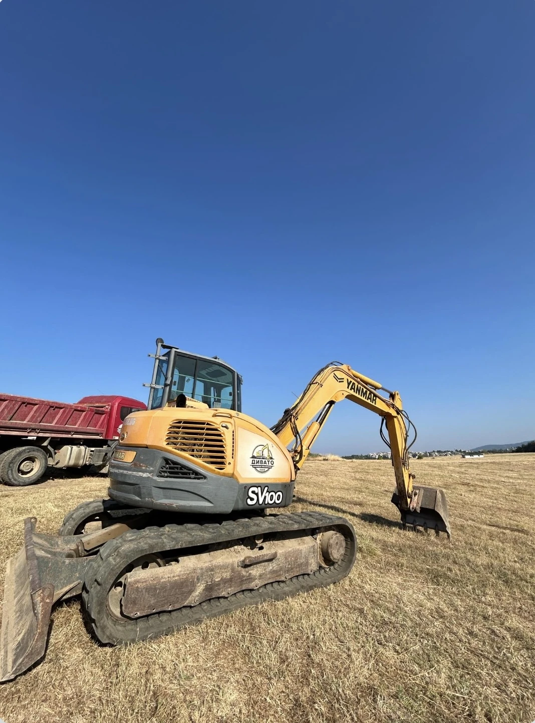 Багер Yanmar SV100 - изображение 5