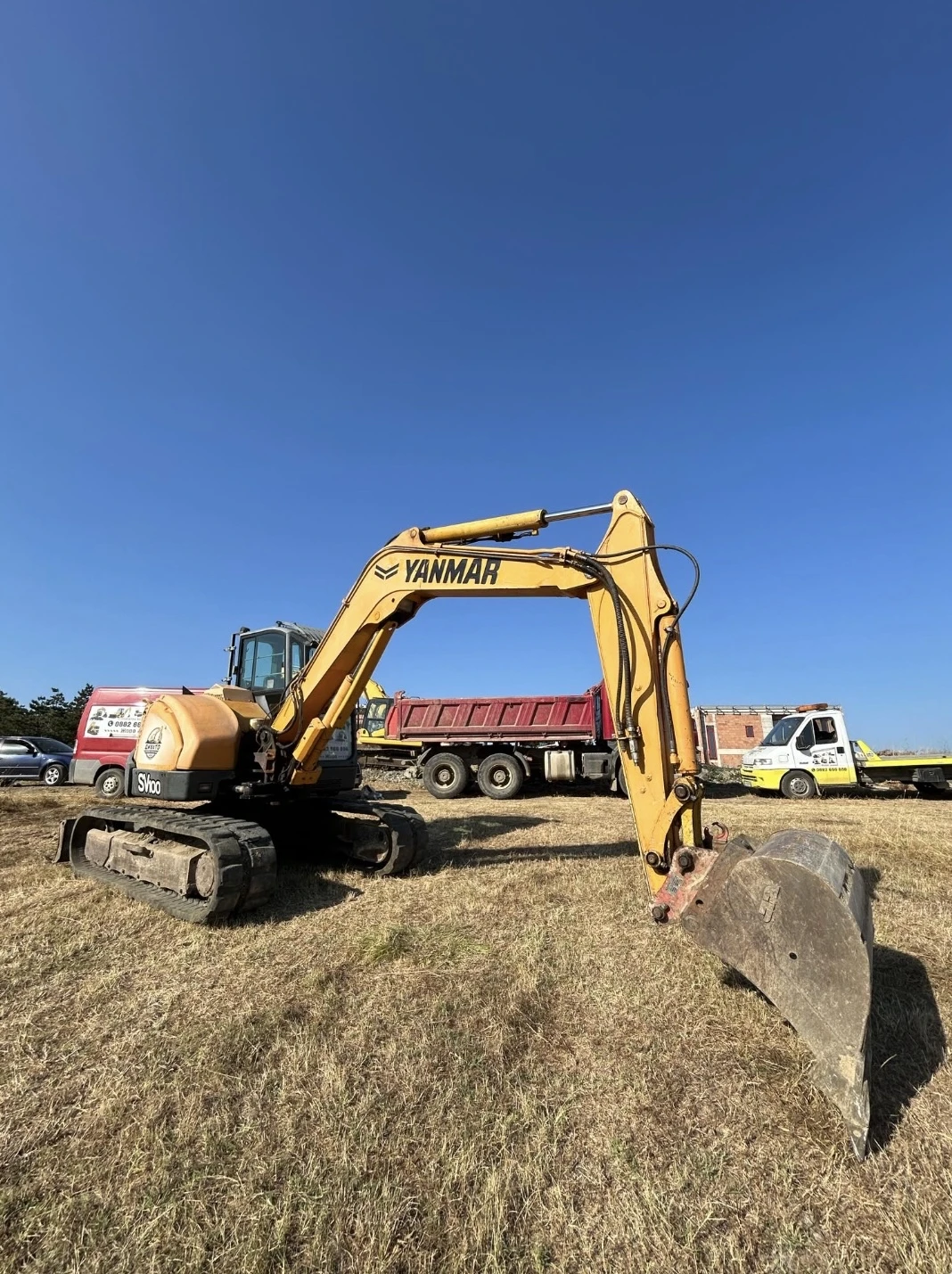 Багер Yanmar SV100 - изображение 3