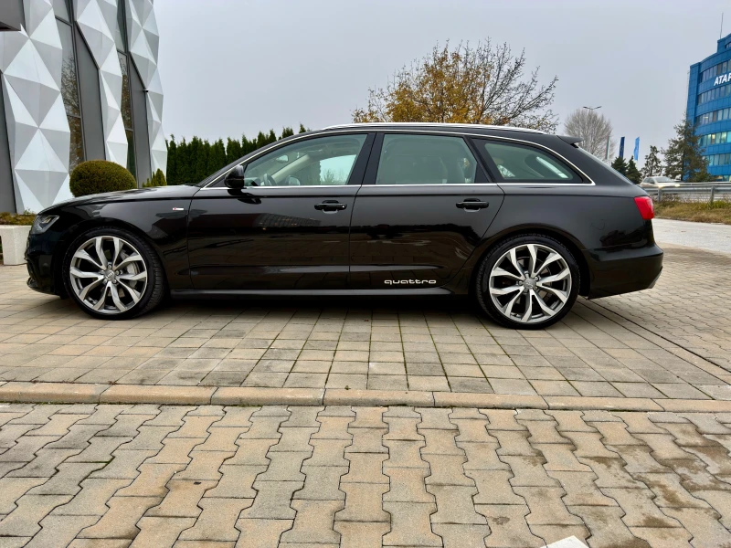 Audi A6 S-LINE-3.0-BITDI-360КАМЕРИ-ПАМЕТ-DISTRONIC-ОБДУХВА, снимка 8 - Автомобили и джипове - 51904072