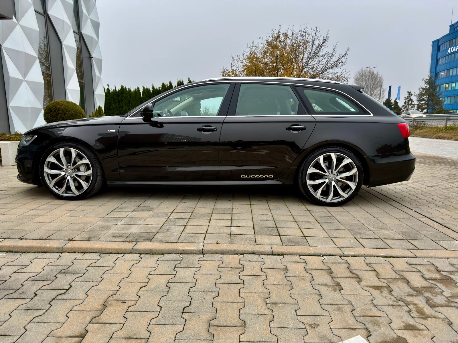 Audi A6 S-LINE-3.0-BITDI-360КАМЕРИ-ПАМЕТ-DISTRONIC-ОБДУХВА - изображение 8