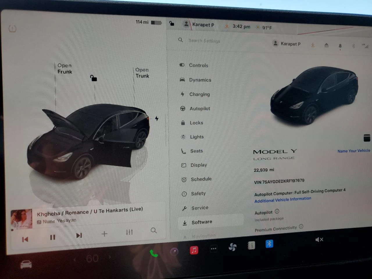 Tesla Model Y, снимка 9 - Автомобили и джипове - 54273326