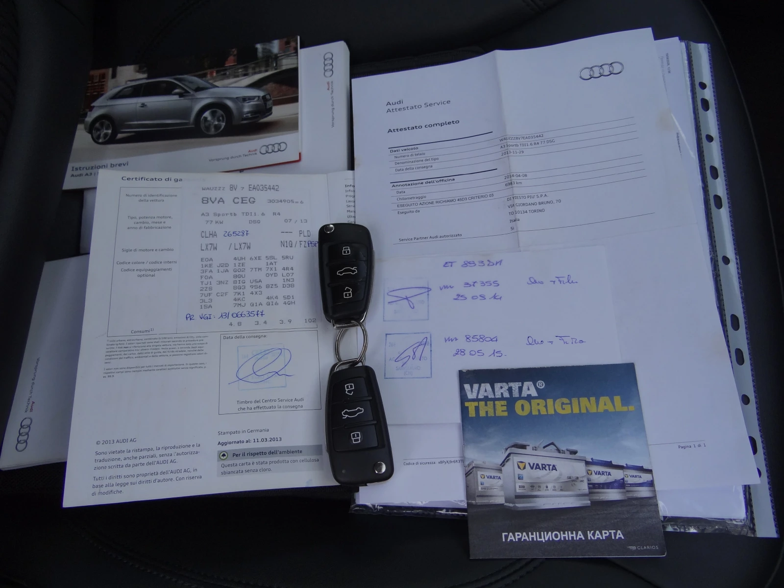 Audi A3 1.6tdi-105k.c. /Auto/Navi/Koja/Bi-Xenon/Led/Euro5B, снимка 14 - Автомобили и джипове - 55803577