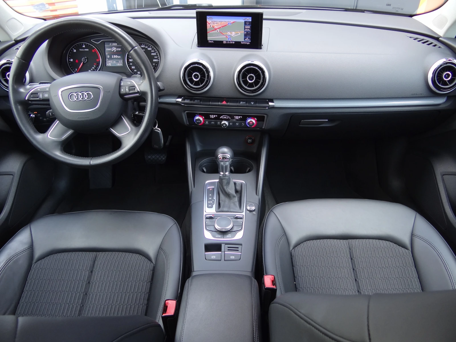Audi A3 1.6tdi-105k.c. /Auto/Navi/Koja/Bi-Xenon/Led/Euro5B, снимка 9 - Автомобили и джипове - 55803577