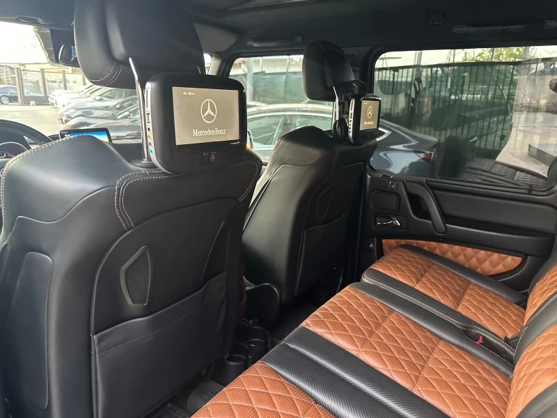 Mercedes-Benz G 63 AMG EDITION-MAT* 1-COБСТВЕНИК, 3 TV* FULL* TOP* 21* , снимка 14 - Автомобили и джипове - 42744421