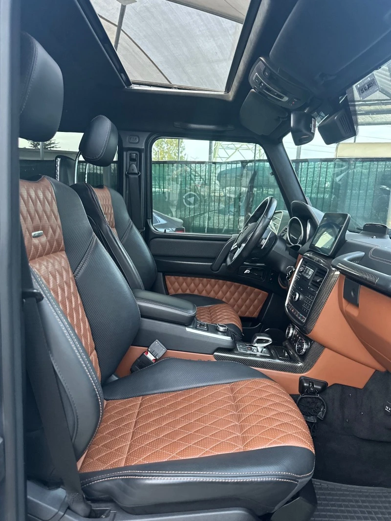 Mercedes-Benz G 63 AMG EDITION-MAT* 1-COБСТВЕНИК, 3 TV* FULL* TOP* 21* , снимка 12 - Автомобили и джипове - 42744421