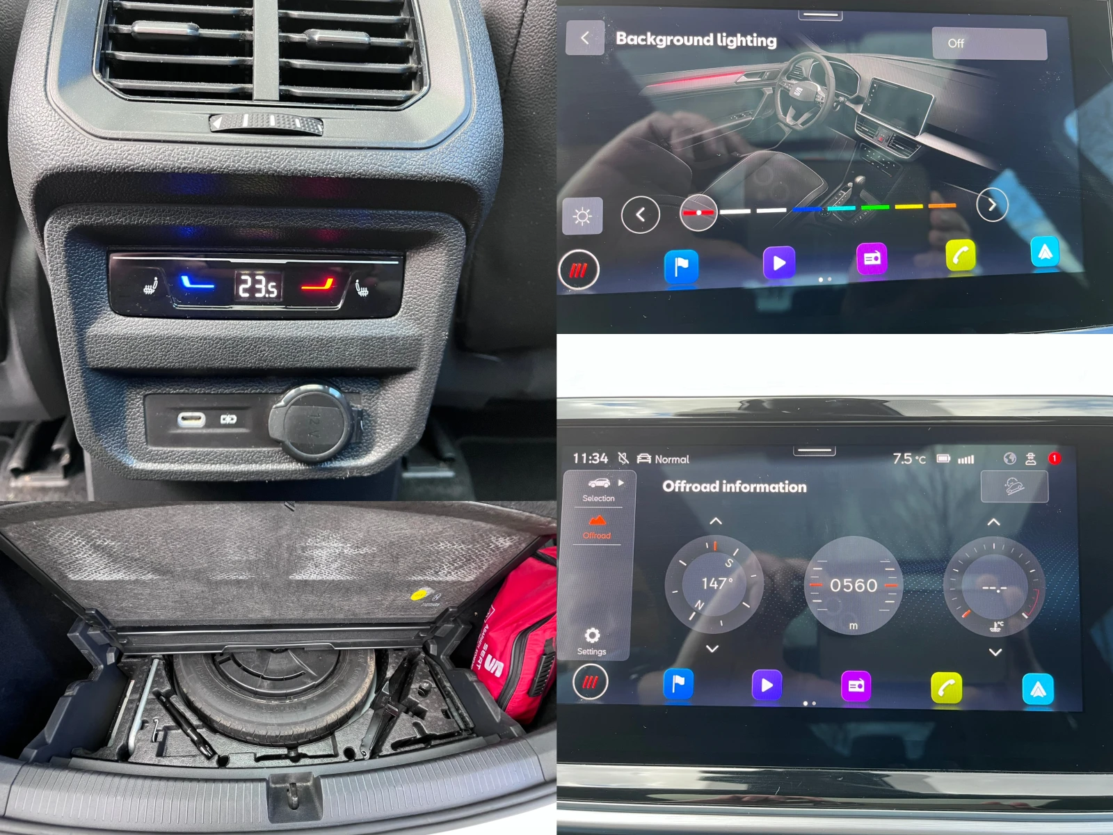 Seat Tarraco 6+ 1 FR 2.0 TDI 4Drive От България!, снимка 15 - Автомобили и джипове - 53749651