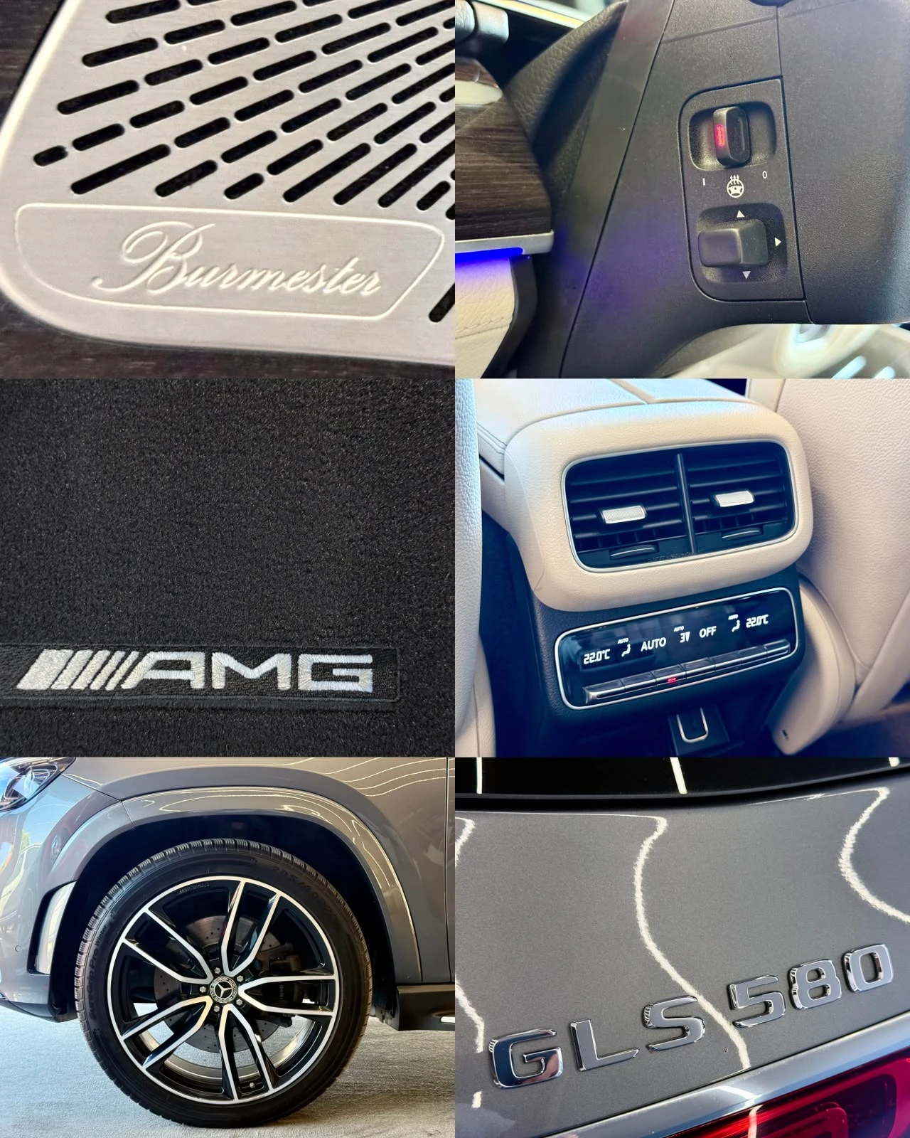 Mercedes-Benz GLS580 AMG* 7 Местен* Обдух* Pano* Full*  Лизинг , снимка 17 - Автомобили и джипове - 55627635