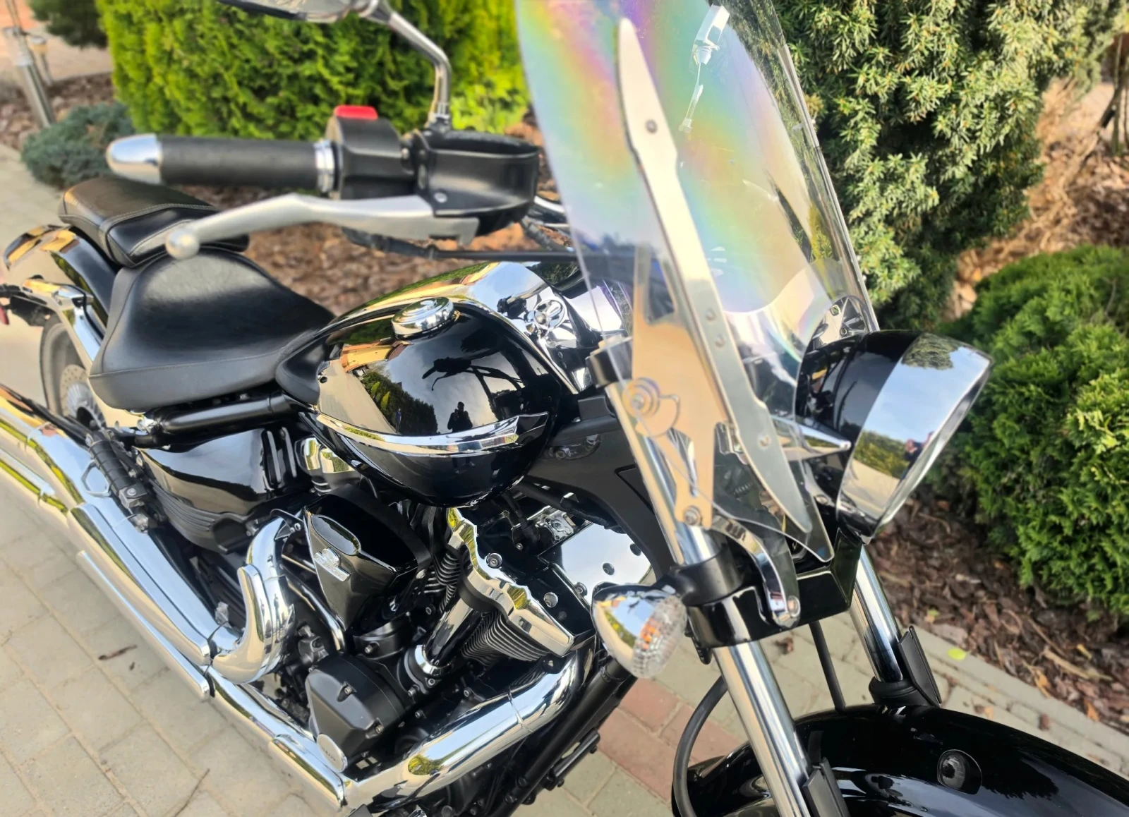 Yamaha Raider BLACK KNIGHT, снимка 6 - Мотоциклети и мототехника - 54370496