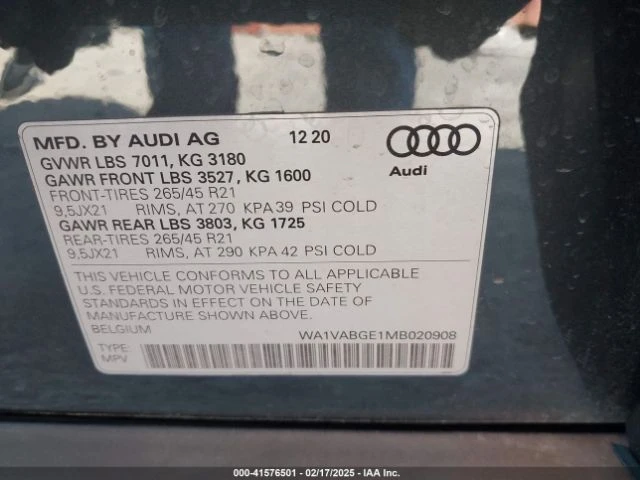 Audi E-Tron PRESTIGE QUATTRO CARFAX АВТО КРЕДИТ - 41500 лв. - 49292793 | Car24.bg