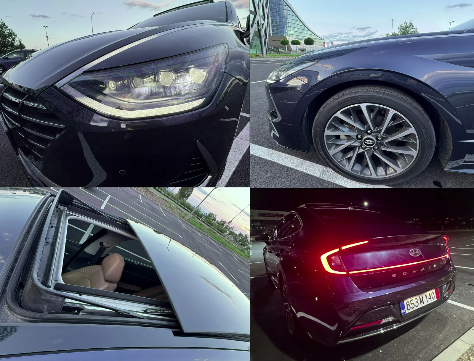 Hyundai Sonata Inspiration / FULL MAX - Панорама, 360, Head up 