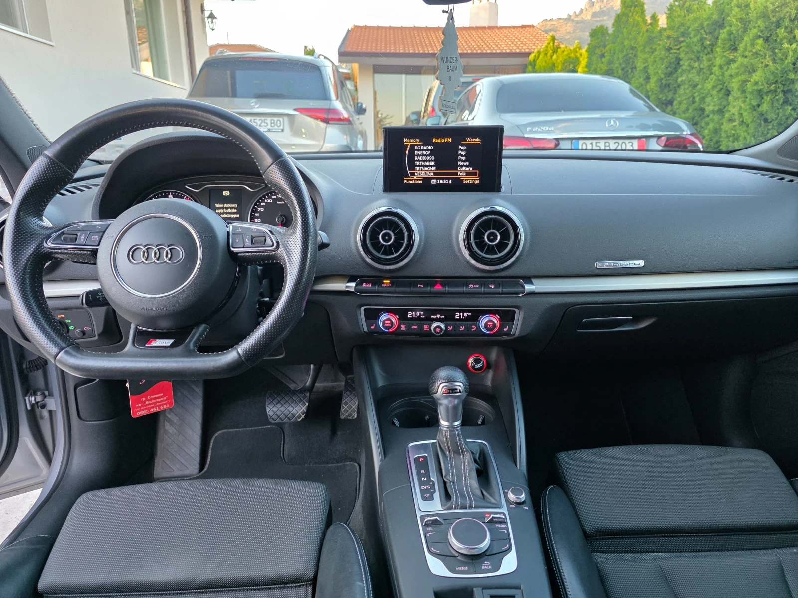Audi A3 1.8 TFSI QUATTRO  НАПЪЛНО ОБСЛУЖЕН , снимка 10 - Автомобили и джипове - 56075059
