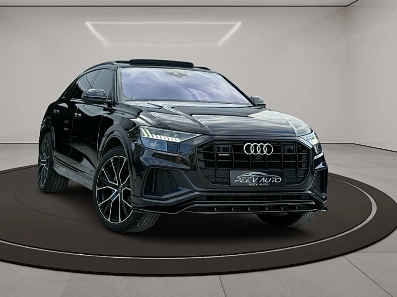 Audi Q8 5.0TDI#3xSLINE#B&O#MATRIX-LASER#PODGREV#OBDUH#PANO, снимка 3 - Автомобили и джипове - 50112685