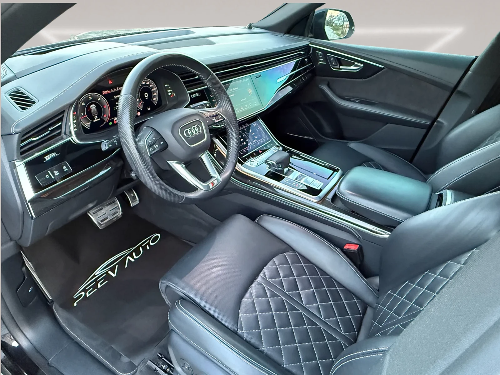 Audi Q8 5.0TDI#3xSLINE#B&O#MATRIX-LASER#PODGREV#OBDUH#PANO | Mobile.bg   11