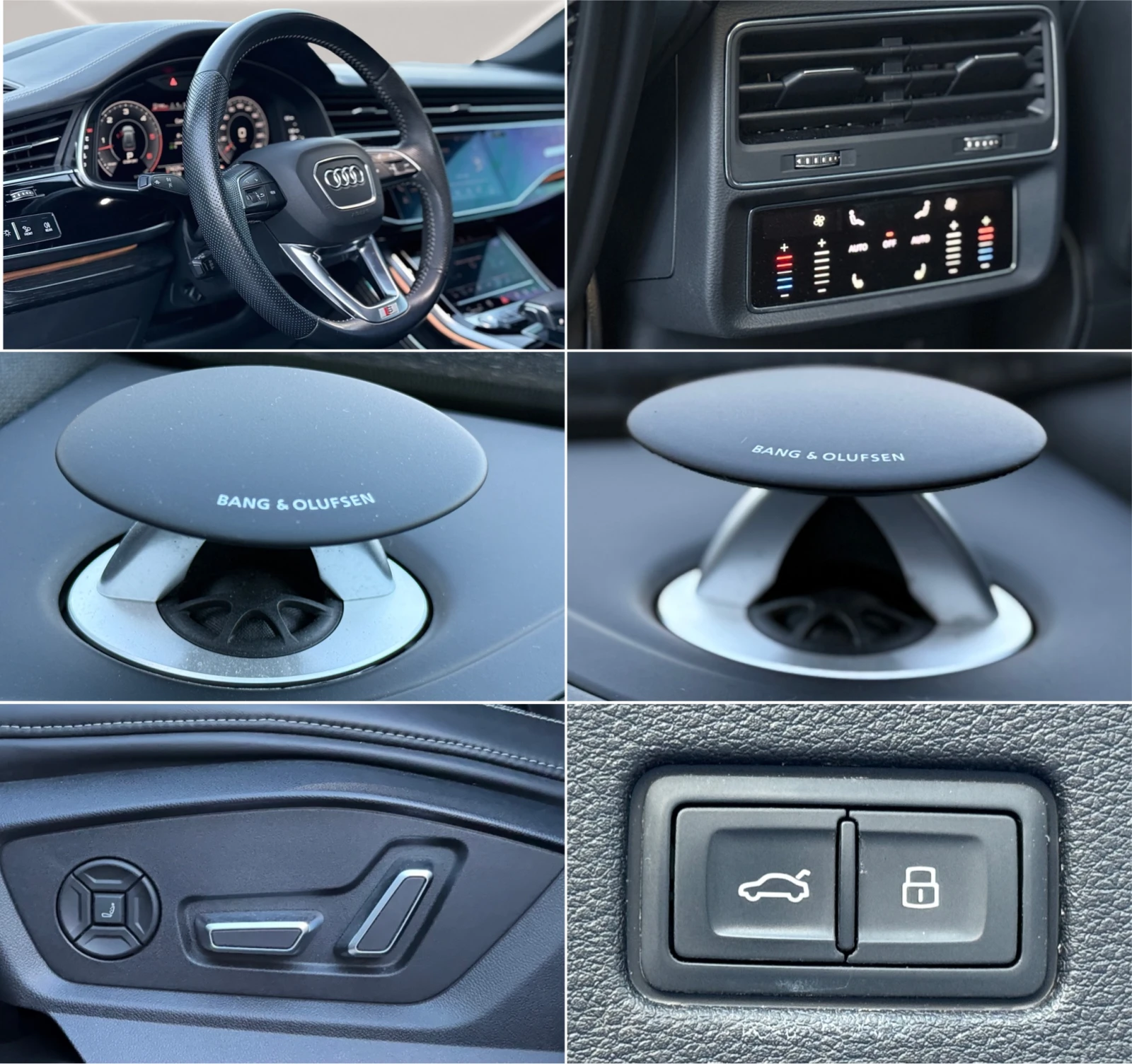 Audi Q8 5.0TDI#3xSLINE#B&O#MATRIX-LASER#PODGREV#OBDUH#PANO | Mobile.bg   16