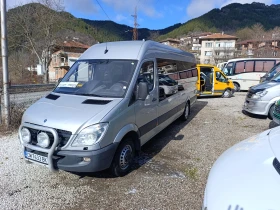 Mercedes-Benz Sprinter 518 19+ 1, КЛИМА, 2 ПЕЧКИ, АВТОМ.ВРАТА, TV+ DVD, , снимка 2