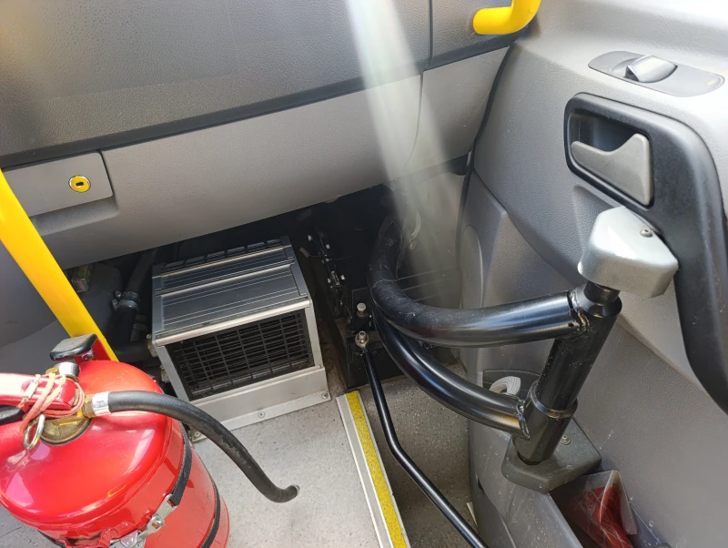 Mercedes-Benz Sprinter 518 19+ 1, КЛИМА, 2 ПЕЧКИ, АВТОМ.ВРАТА, TV+ DVD, , снимка 8 - Бусове и автобуси - 53447936