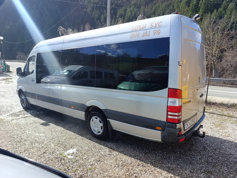 Mercedes-Benz Sprinter 518 19+ 1, КЛИМА, 2 ПЕЧКИ, АВТОМ.ВРАТА, TV+ DVD, , снимка 3 - Бусове и автобуси - 53447936