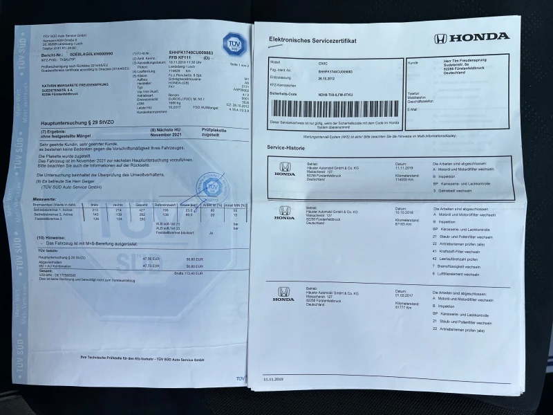 Honda Civic 5DR 1.4* ШВЕЙЦАРИЯ* , снимка 17 - Автомобили и джипове - 50275013