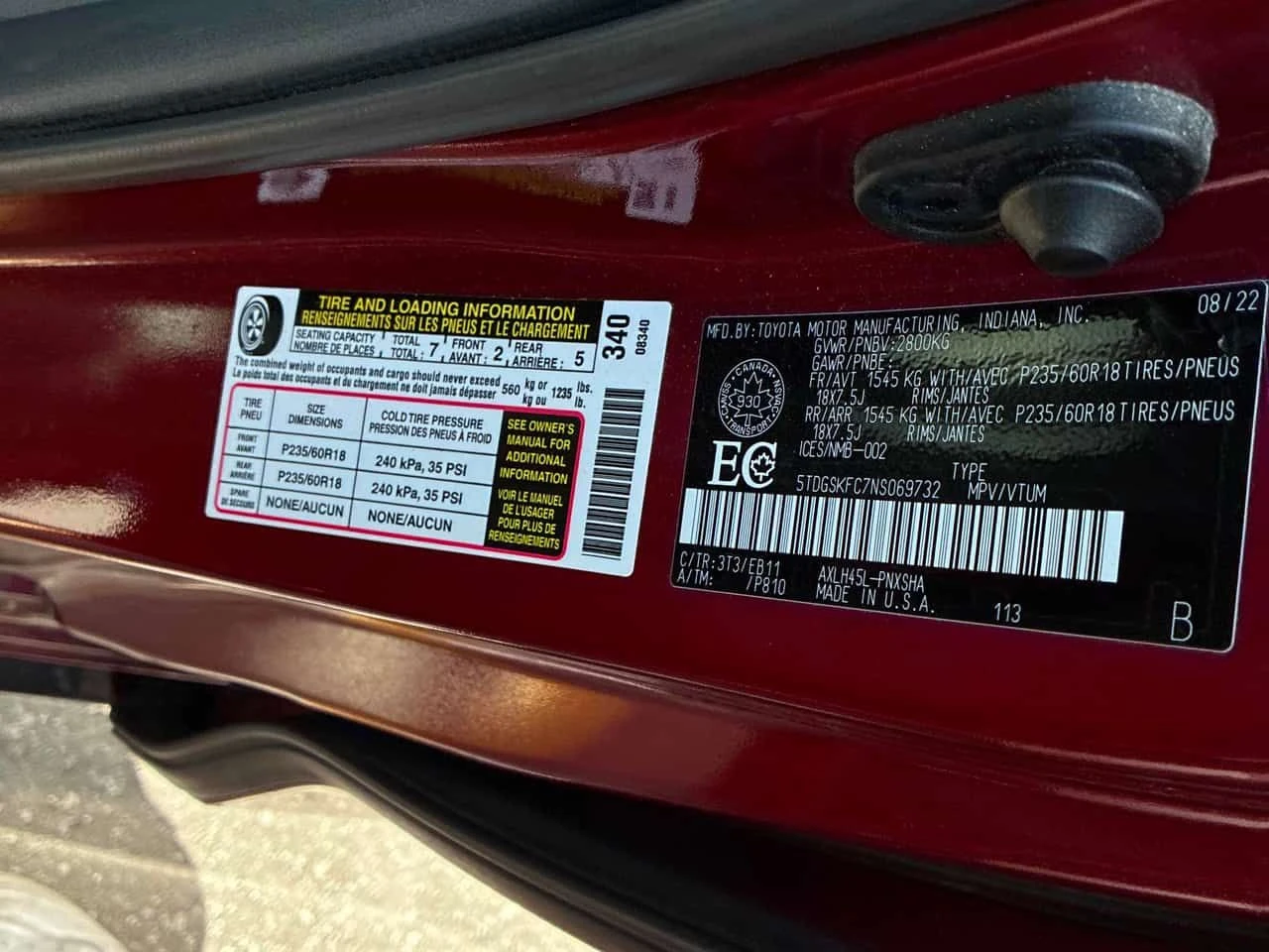 Toyota Sienna * AWD * CARFAX * ОТ ПРЕДСТАВИТЕЛСТВО, снимка 10 - Автомобили и джипове - 54938975