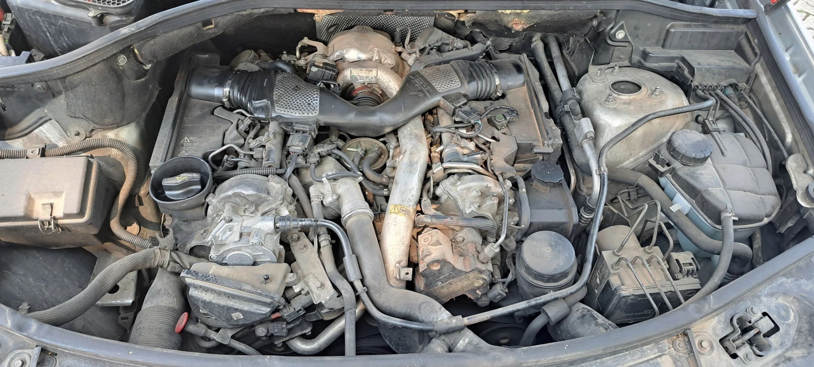 Mercedes-Benz ML 280 CDI 4MATIC W 164, снимка 11 - Автомобили и джипове - 55636870