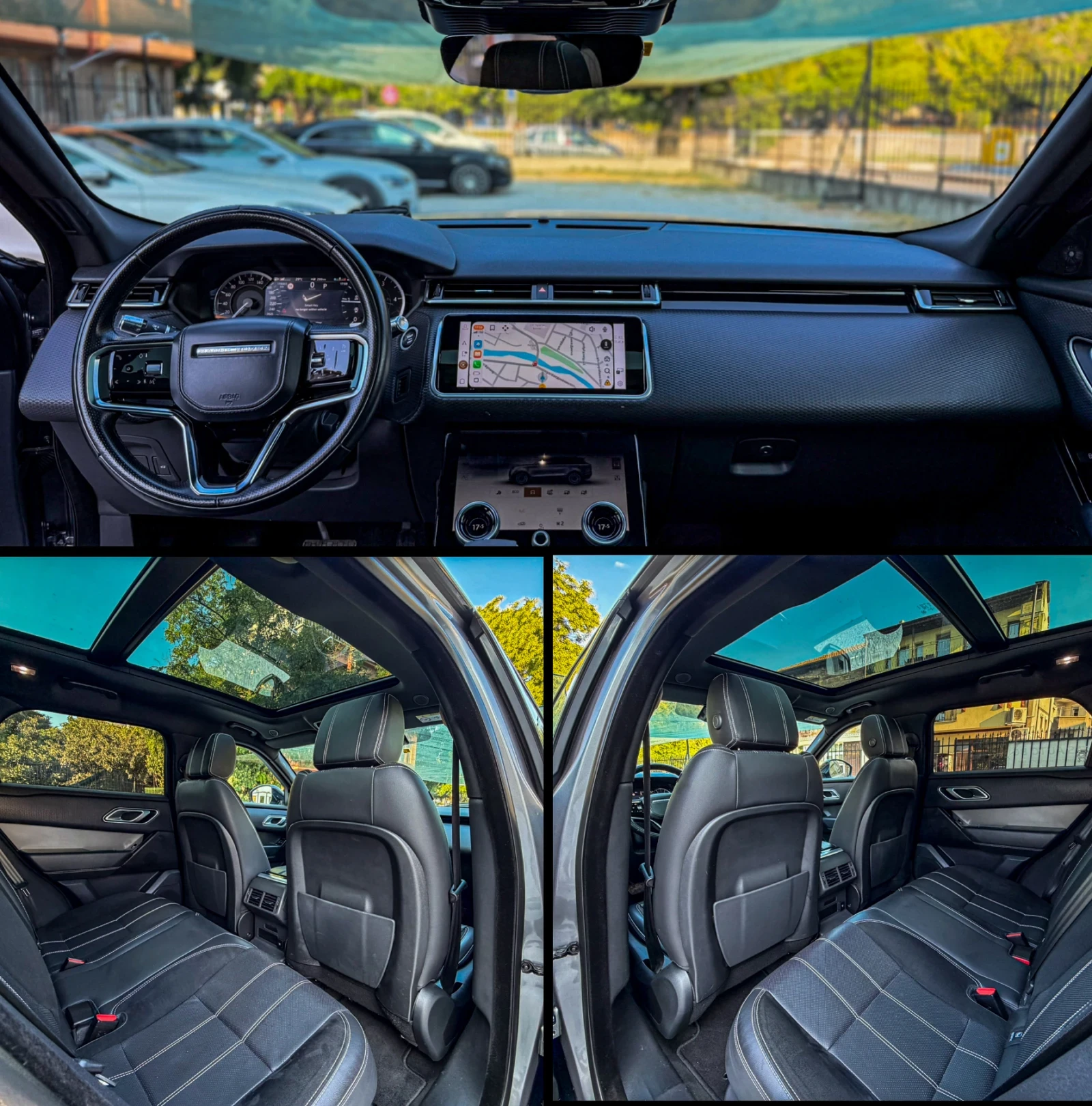Land Rover Range Rover Velar 3.0D-MHEV* 8ZF* ACC* PANO* 360CAMERA* BLIND SPOTS, снимка 14 - Автомобили и джипове - 55878761