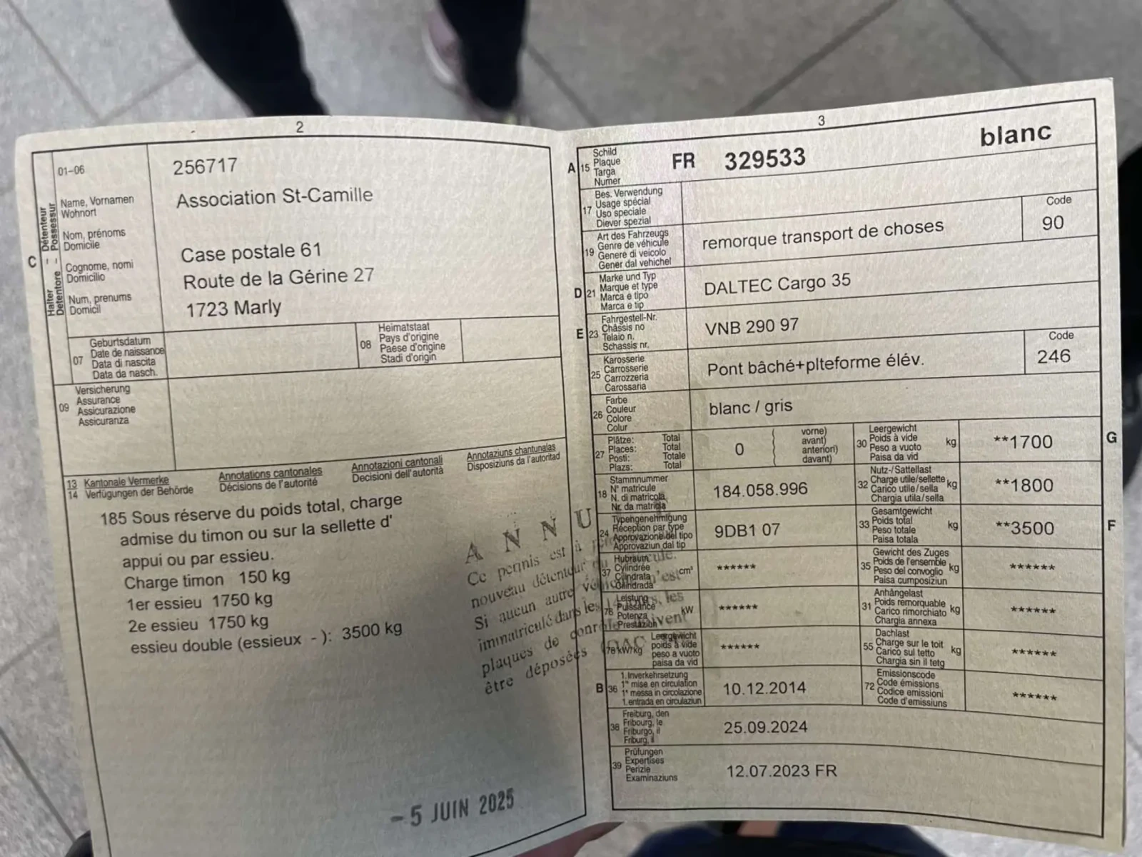 За автомобил Други DALTEC CARGO-35, снимка 17 - Ремаркета - 55150466