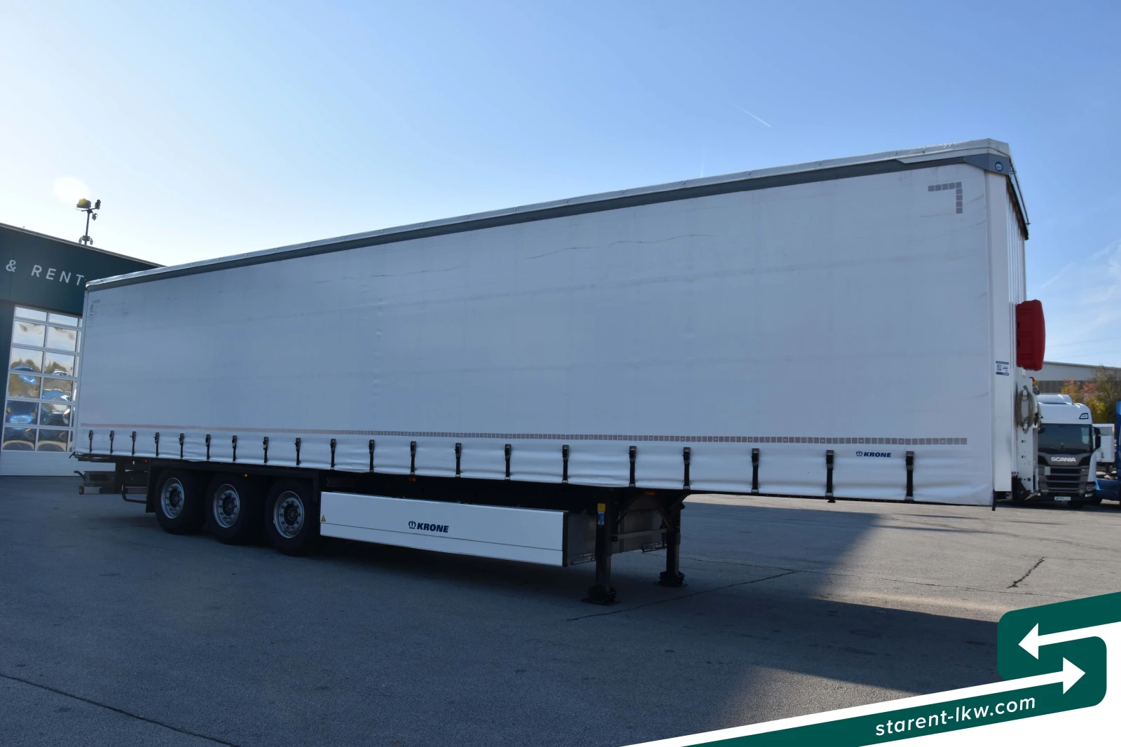 Полуремарке Krone TR26299, снимка 2 - Ремаркета - 56595989