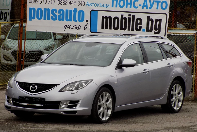 Mazda 6 2.0D/КОЖА/XENON/BOSE/ИТАЛИЯ, снимка 1 - Автомобили и джипове - 48213371