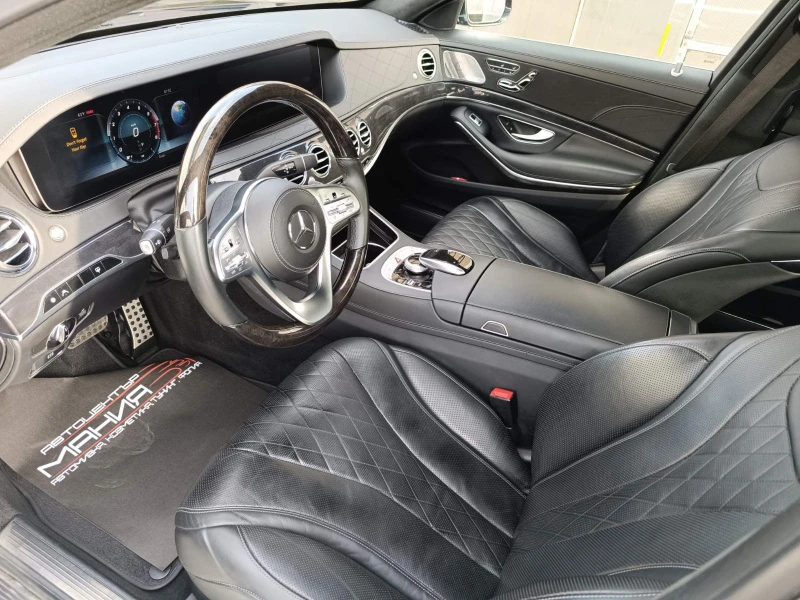 Mercedes-Benz S 560 АМГ , LONG , екстри, снимка 5 - Автомобили и джипове - 51912215