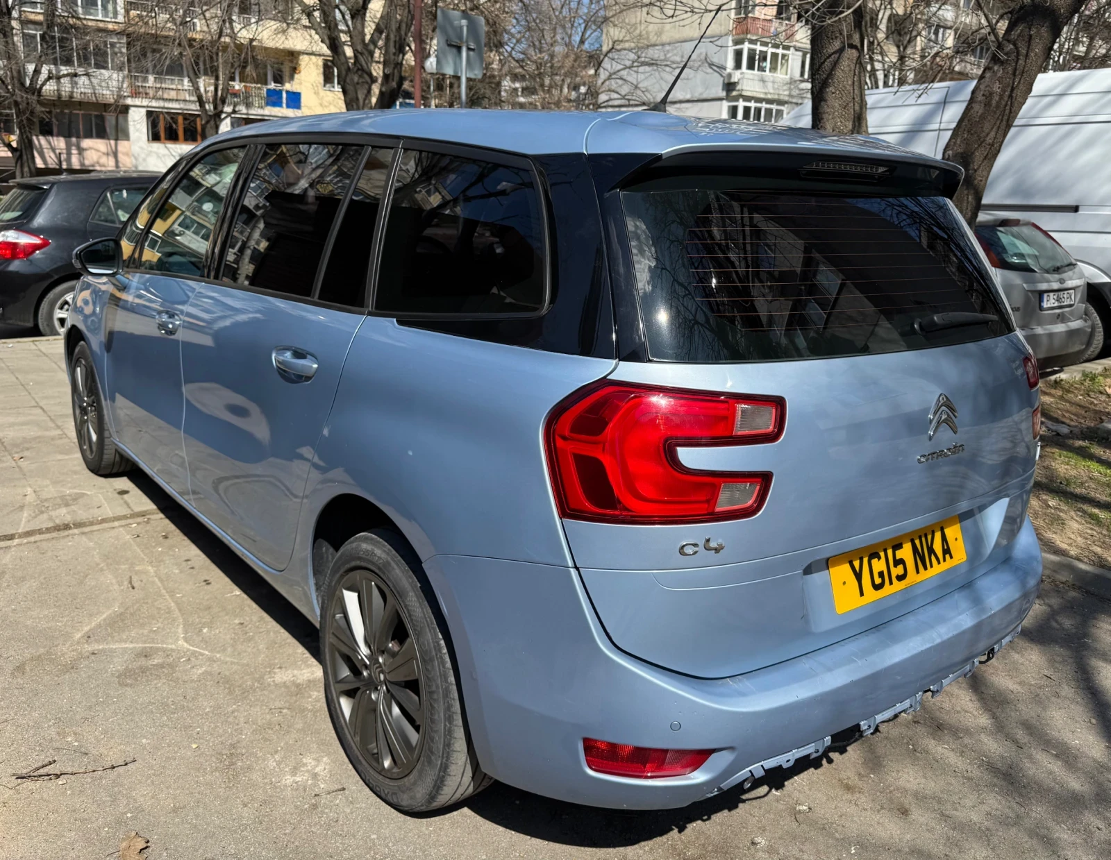Citroen C4 Picasso GRAND 1.6 E-HDI 115 7 места, снимка 5 - Автомобили и джипове - 53983720