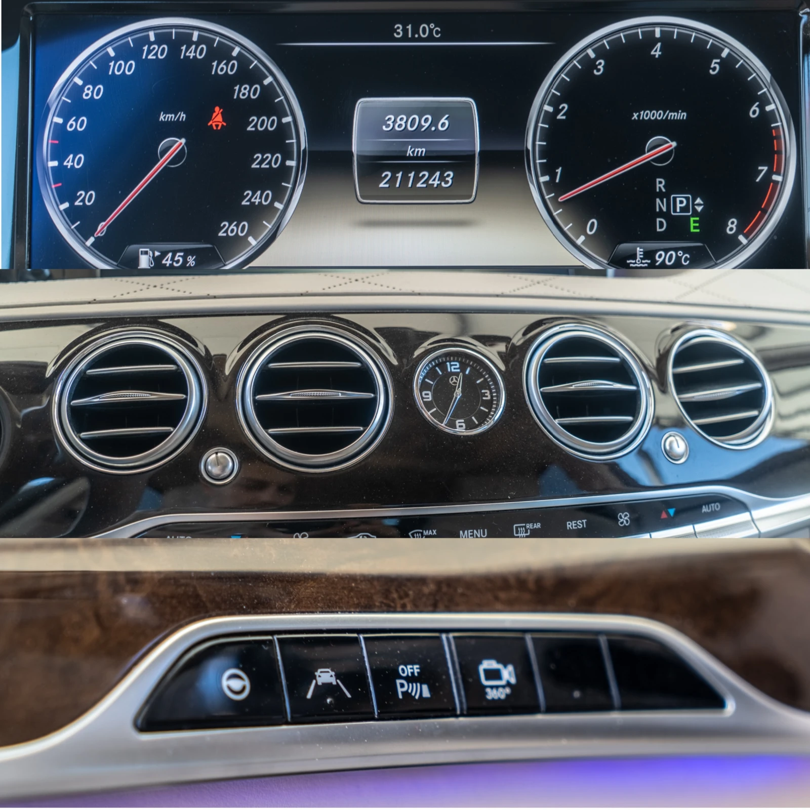 Mercedes-Benz S 500 GERMANY = FULL = TOP = ЛИЗИНГ = ГАРАНЦИЯ, снимка 14 - Автомобили и джипове - 54921833