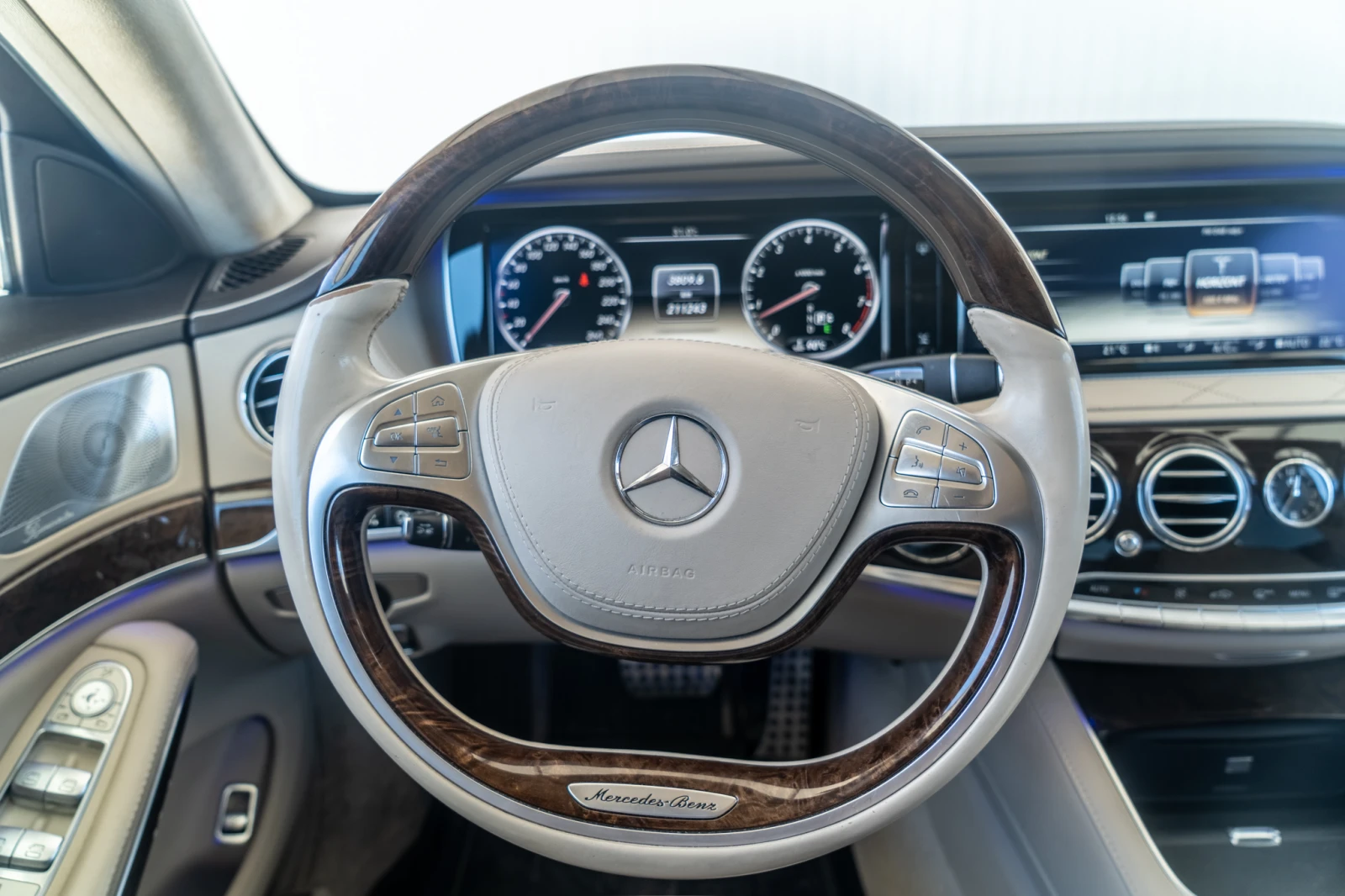 Mercedes-Benz S 500 GERMANY = FULL = TOP = ЛИЗИНГ = ГАРАНЦИЯ, снимка 11 - Автомобили и джипове - 54921833