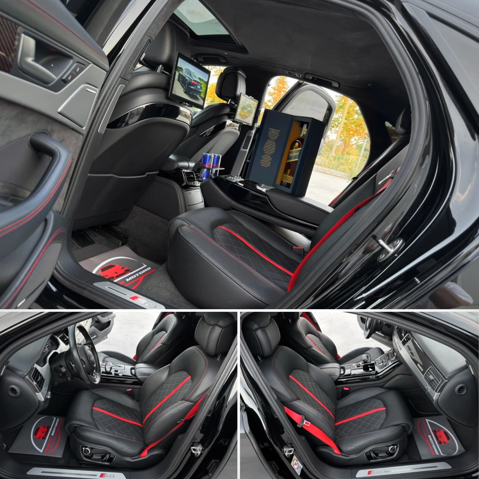 Audi S8 PLUS/ CERAMICA/ 3xTV/ CARBON/ CAMERA/ EXCLUSIVE | Mobile.bg � ����������� 8