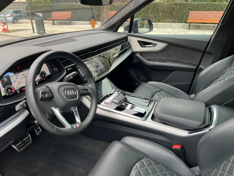 Audi SQ7 TFSI V8 507ps MATRIX AUDI ZENTRUM 12M ГАРАНЦИЯ, снимка 10 - Автомобили и джипове - 53560127