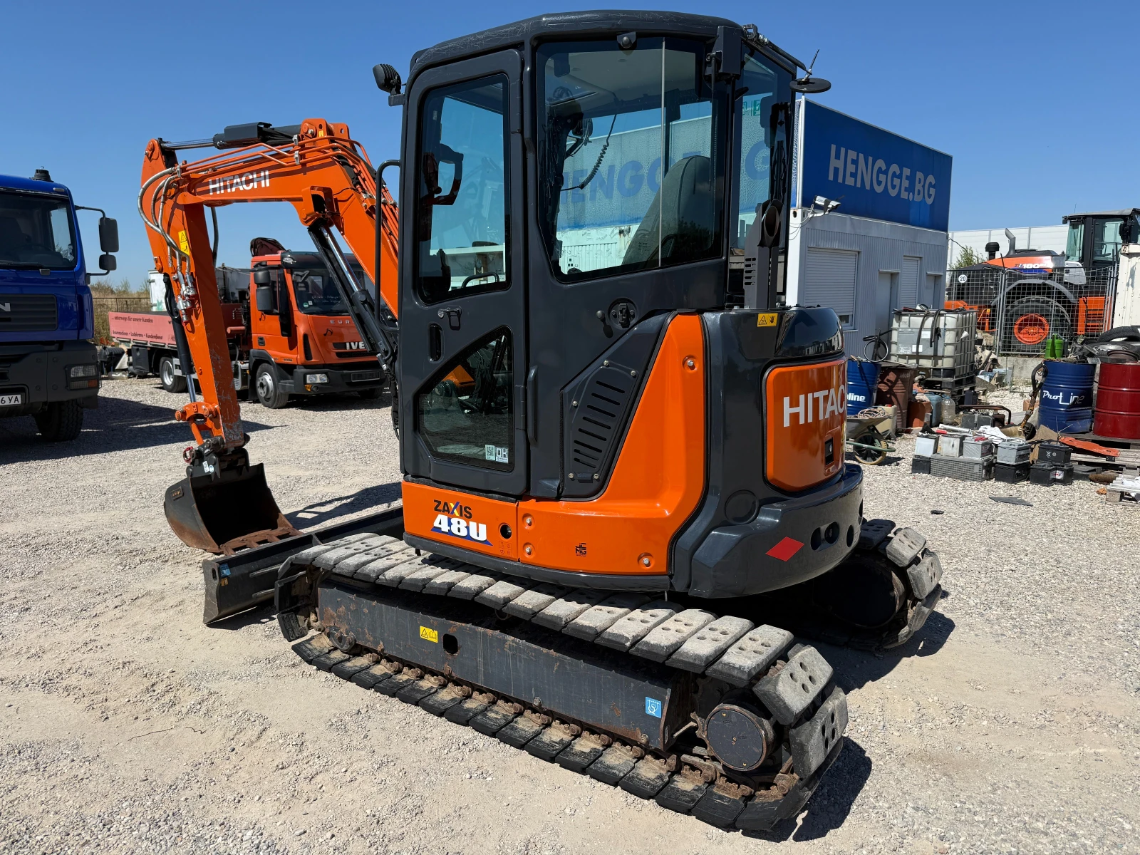 Багер Hitachi ZX 48 U-6, снимка 6 - Индустриална техника - 55803576