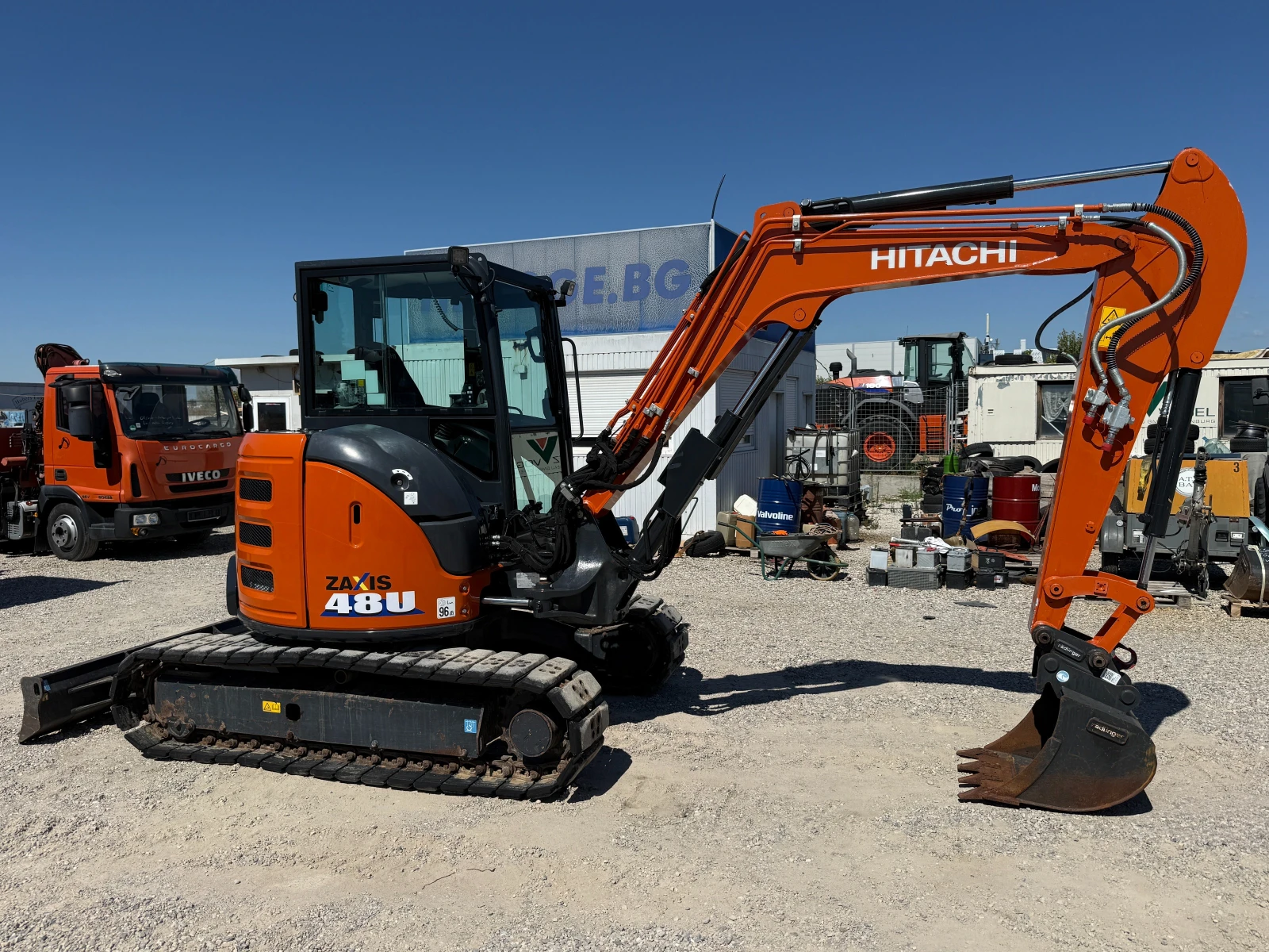 Багер Hitachi ZX 48 U-6, снимка 12 - Индустриална техника - 55803576