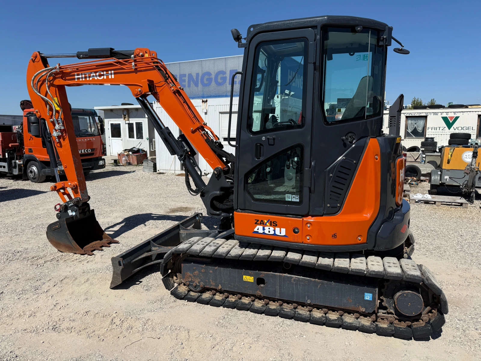 Багер Hitachi ZX 48 U-6, снимка 5 - Индустриална техника - 55803576