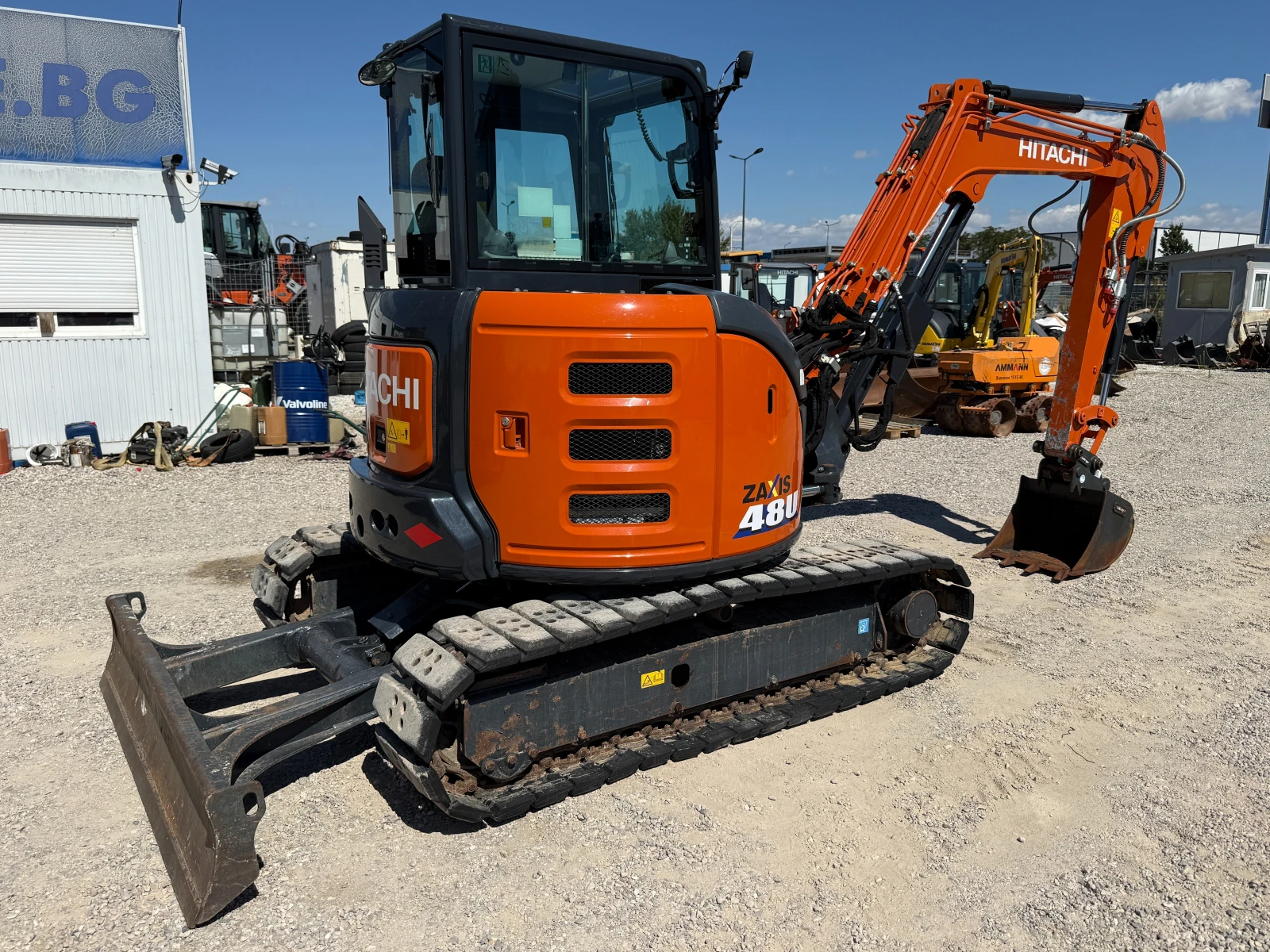 Багер Hitachi ZX 48 U-6, снимка 9 - Индустриална техника - 55803576