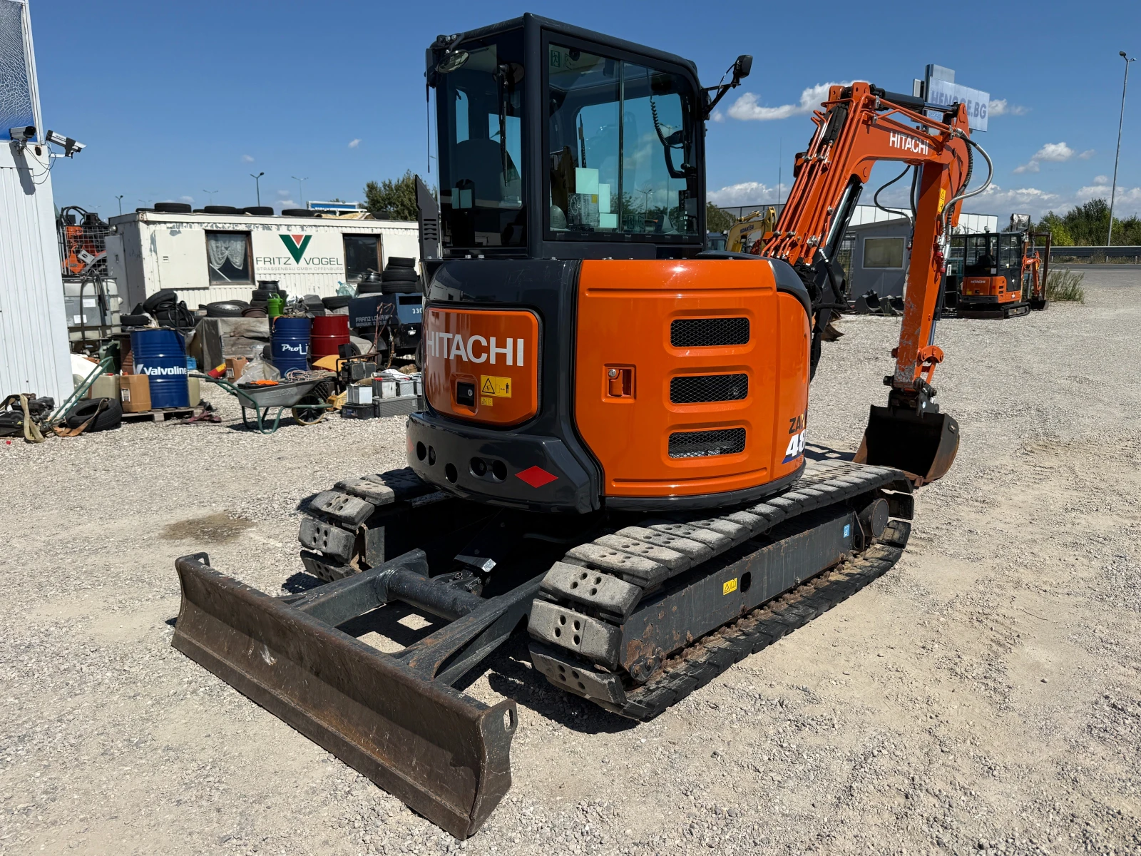 Багер Hitachi ZX 48 U-6, снимка 8 - Индустриална техника - 55803576