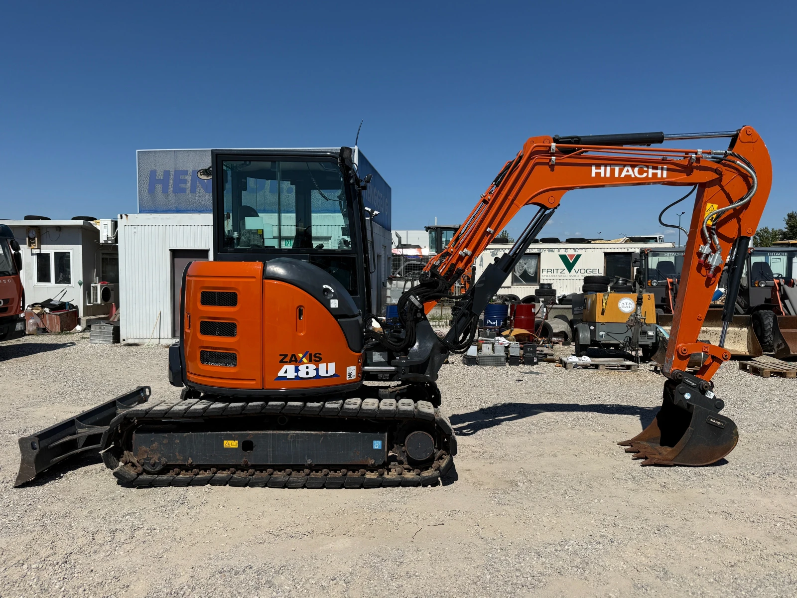 Багер Hitachi ZX 48 U-6, снимка 11 - Индустриална техника - 55803576
