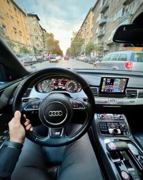 Audi S8 4.0TFSI/INDIVIDUAL/1от1/B&O/HUD/Solar/Vacuum/Печка - 46890 лв. - 23029704 11