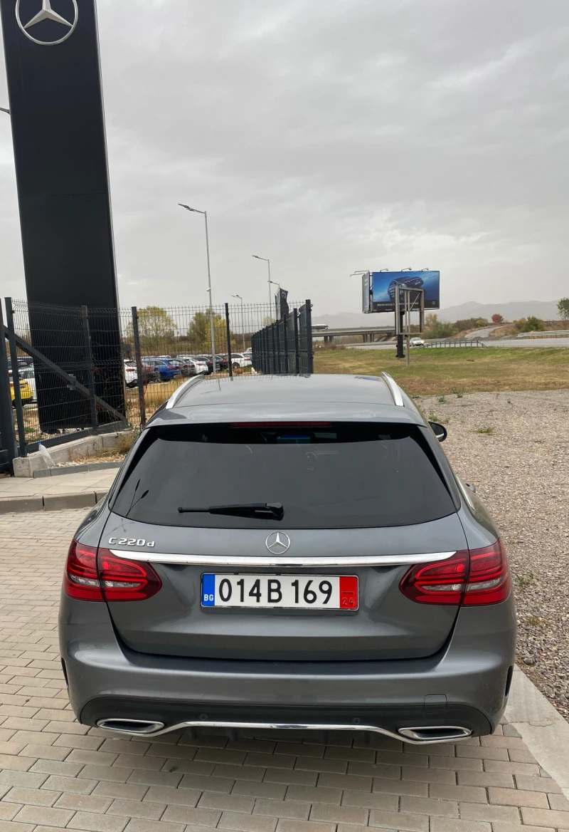 Mercedes-Benz C 220 CDi-194kc/AMG Line/9G-tronik/Multibim led, снимка 7 - Автомобили и джипове - 42855379