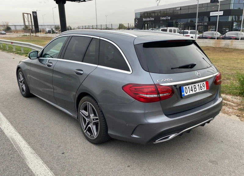 Mercedes-Benz C 220 CDi-194kc/AMG Line/9G-tronik/Multibim led, снимка 4 - Автомобили и джипове - 42855379