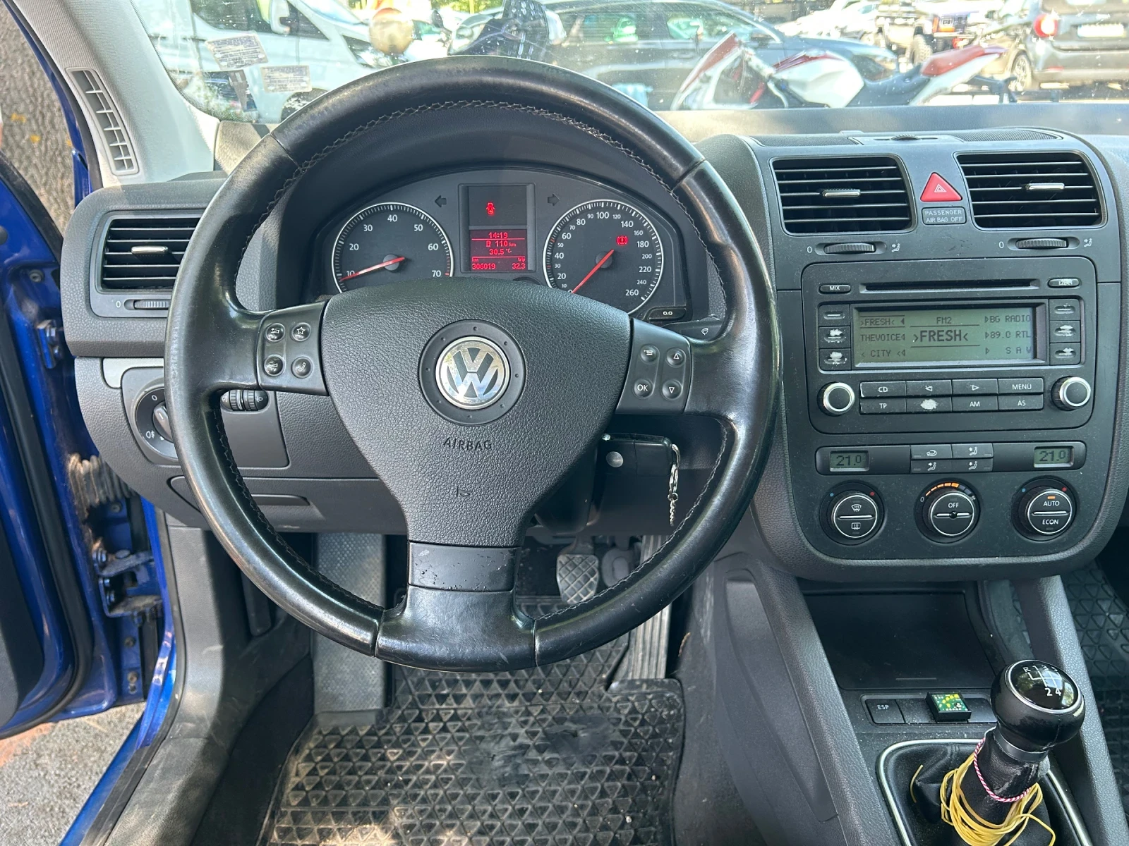 VW Golf GERMANY* 1.6* КЛИМАТИК ГАЗ !!! - изображение 5
