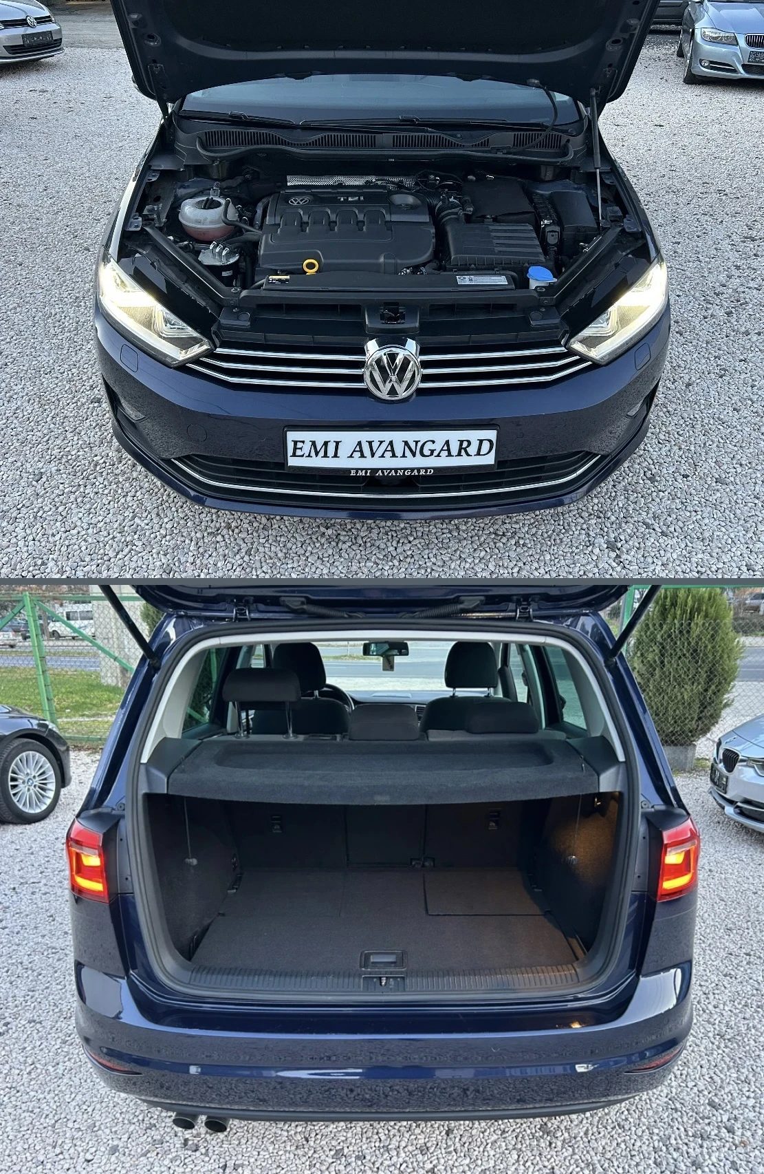 VW Sportsvan 2.0 TDI DSG, снимка 12 - Автомобили и джипове - 53786234