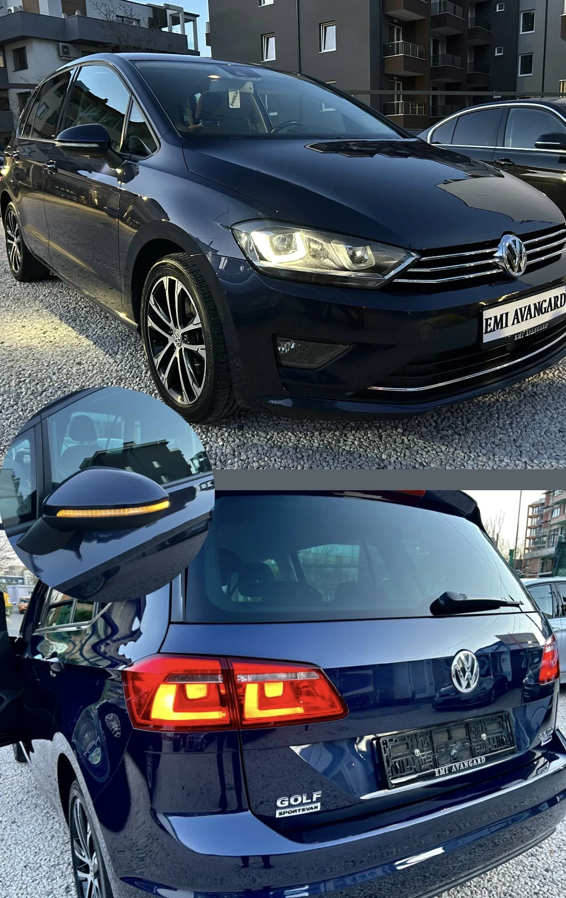 VW Sportsvan 2.0 TDI DSG, снимка 14 - Автомобили и джипове - 53786234