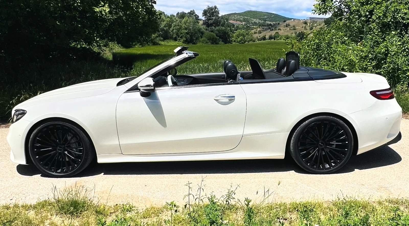 Mercedes-Benz E 220 AMG - Style Кабриолет, снимка 9 - Автомобили и джипове - 56729262